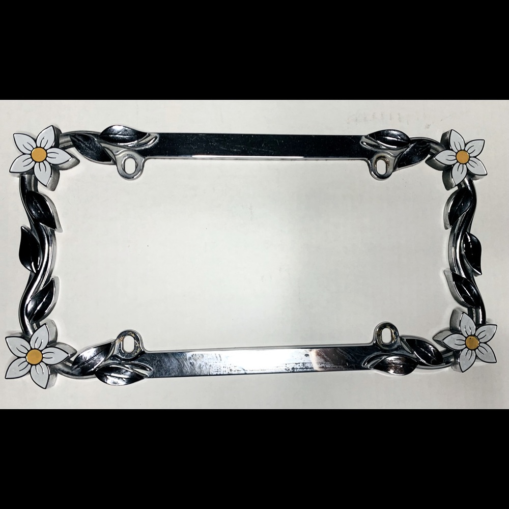 Daisy License Tag Cover